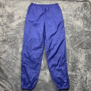 Vintage Nike Pants Mens Medium Nylon Windbreaker Track Athletic Zip 90s